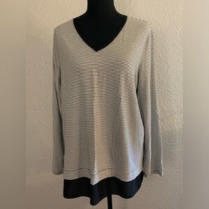Chico's Lagenlook Knit Longsleeve Top